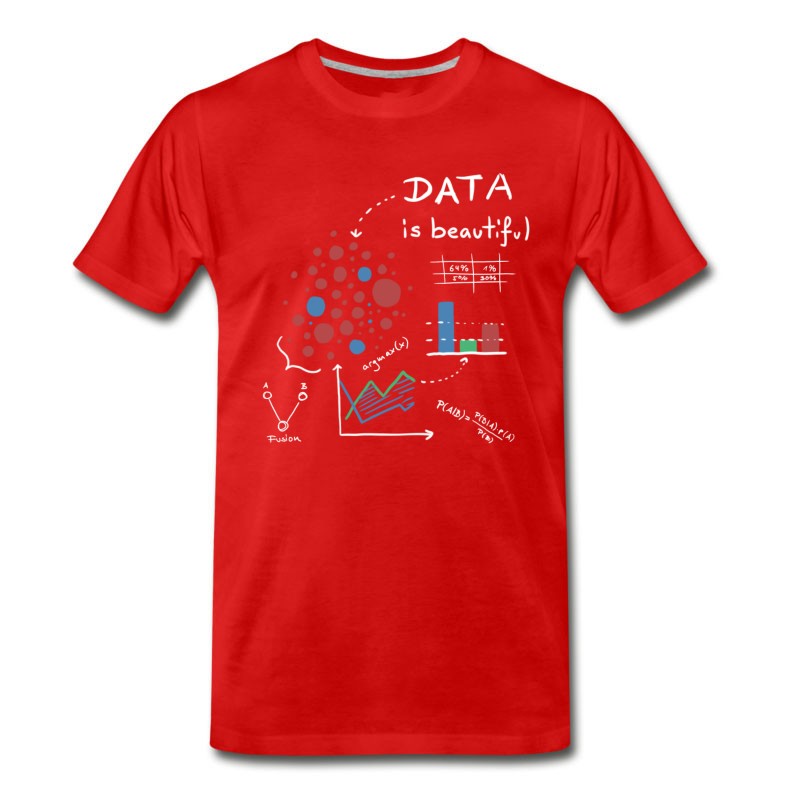 Men's Data Is Beautiful! T-Shirt