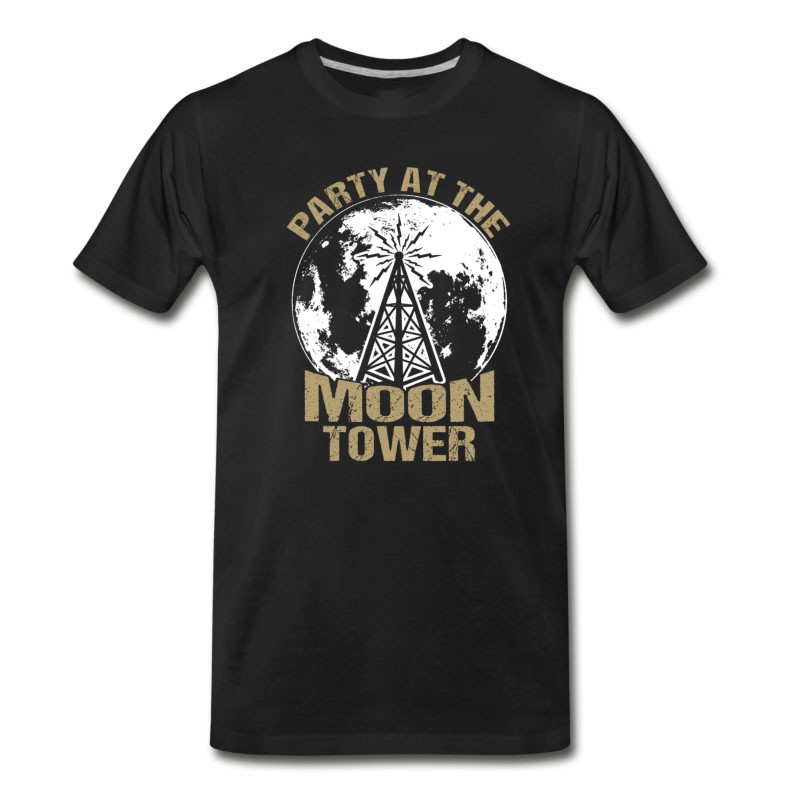 Men's Dazed And Confused - Party At The Moon Tower T-Shirt