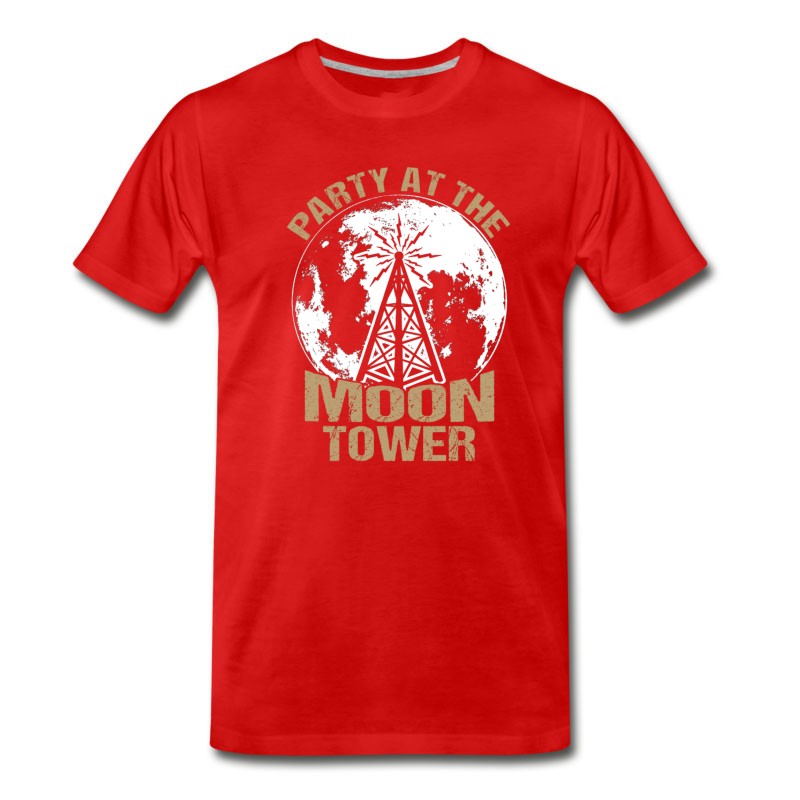 Men's Dazed And Confused - Party At The Moon Tower T-Shirt