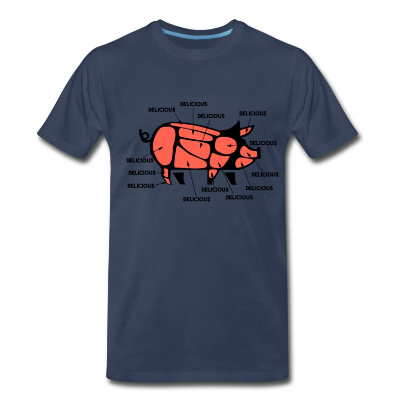 Men's Delicious Pig As A Gift Idea T-Shirt