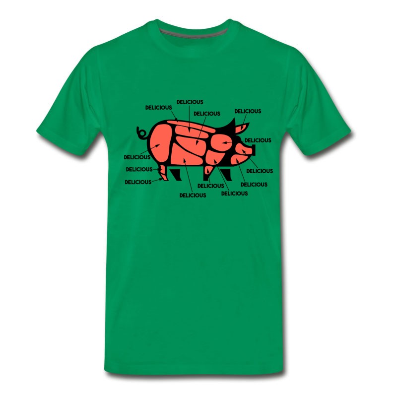 Men's Delicious Pig As A Gift Idea T-Shirt