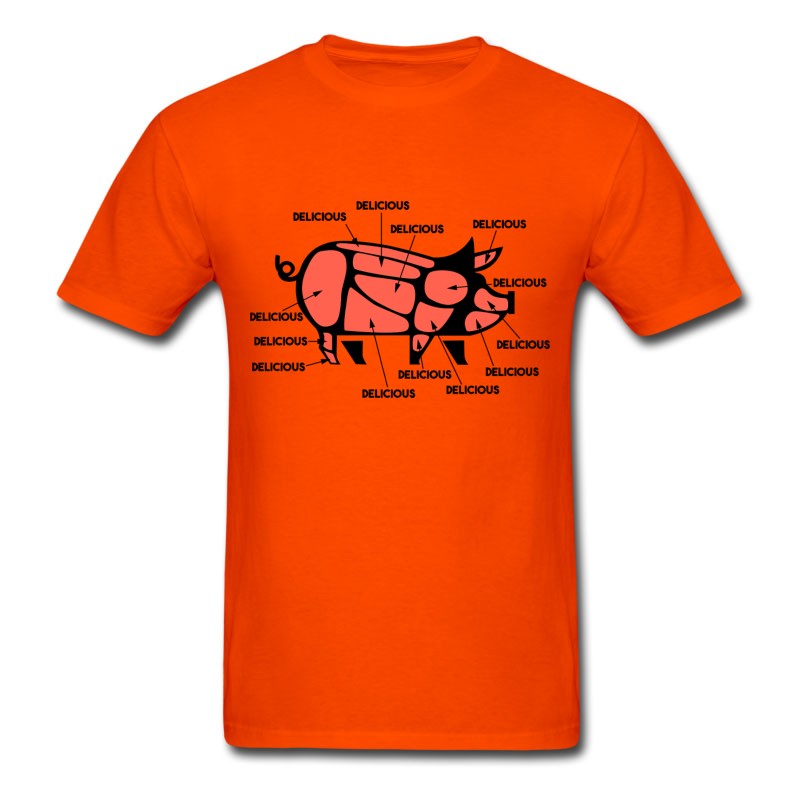 Men's Delicious Pig As A Gift Idea T-Shirt