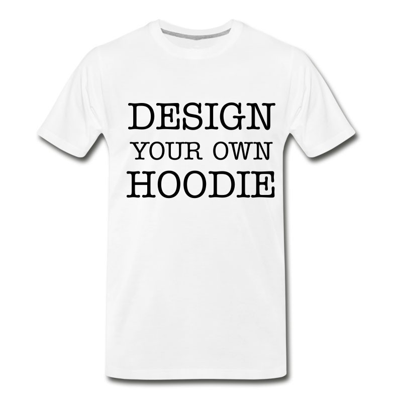 Men's Design Your Own Hoodie T-Shirt