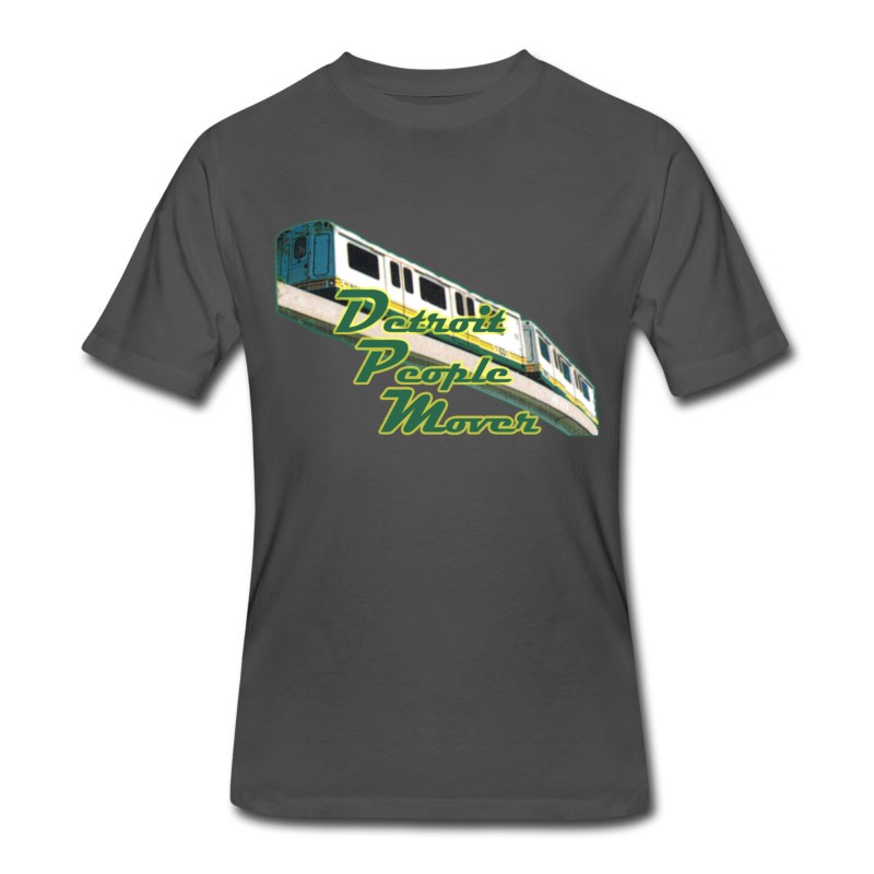 Men's Detroit People Mover Old School T-Shirt