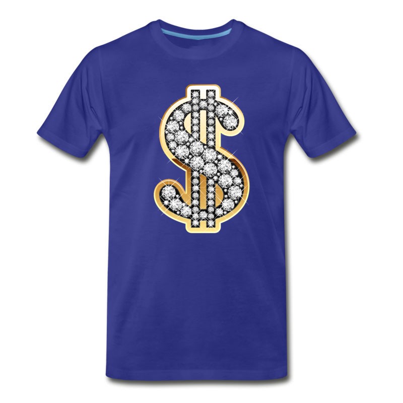 Men's Diamond Money Symbol T-Shirt