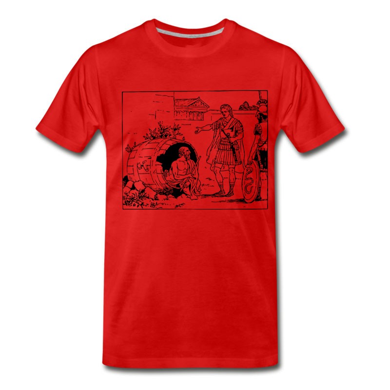 Men's Diogenes And Alexander T-Shirt