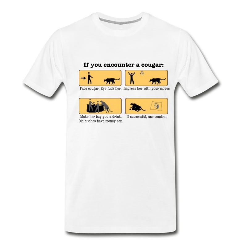 Men's DIY Cougar Hunting T-Shirt