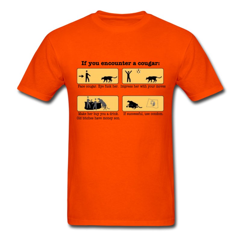 Men's DIY Cougar Hunting T-Shirt