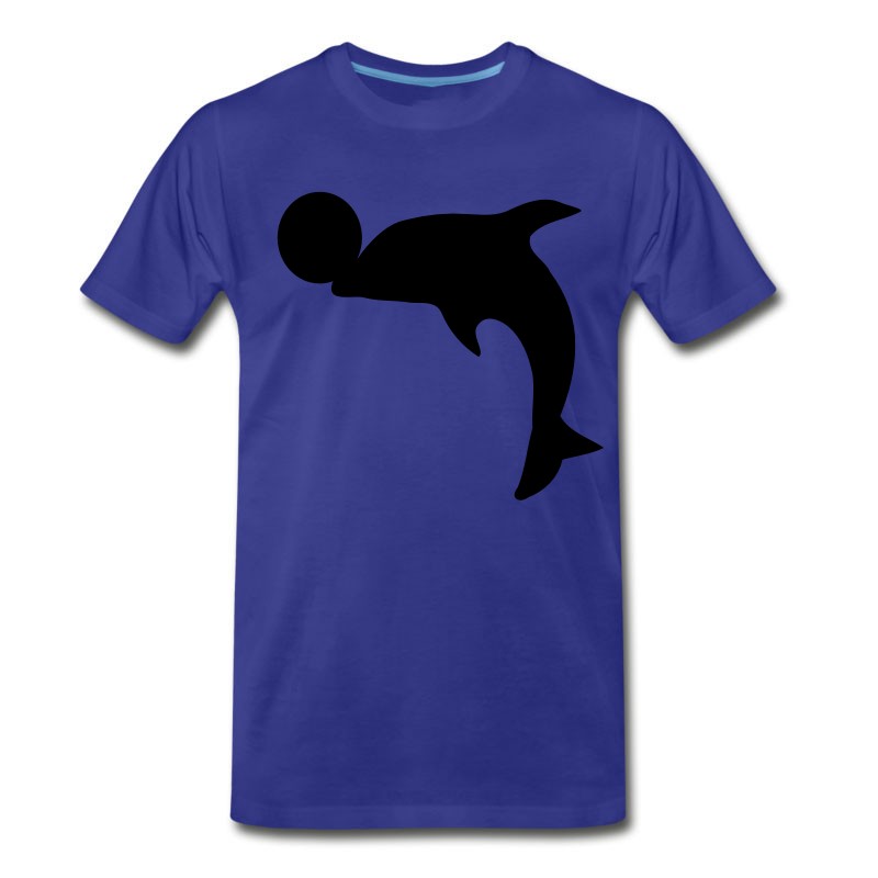 Men's Dolphin With Ball T-Shirt