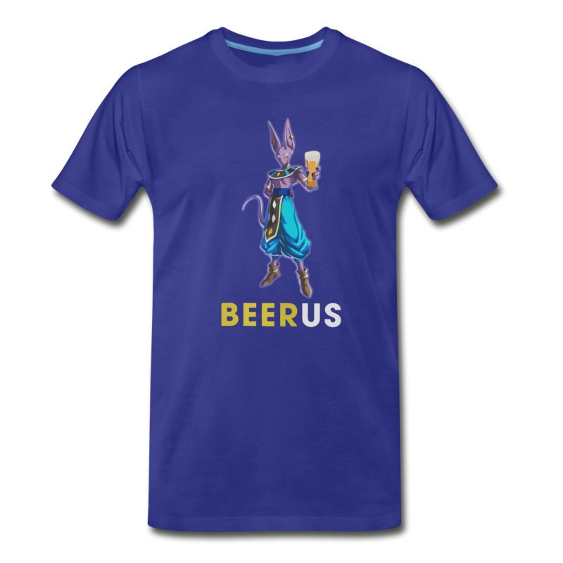 Men's Dragon Ball Beerus With Beer T-Shirt