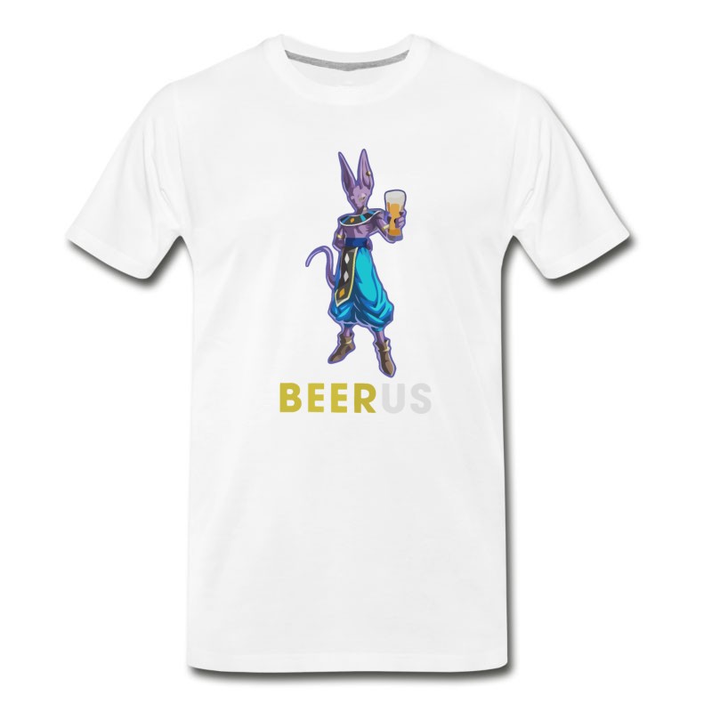 Men's Dragon Ball Beerus With Beer T-Shirt