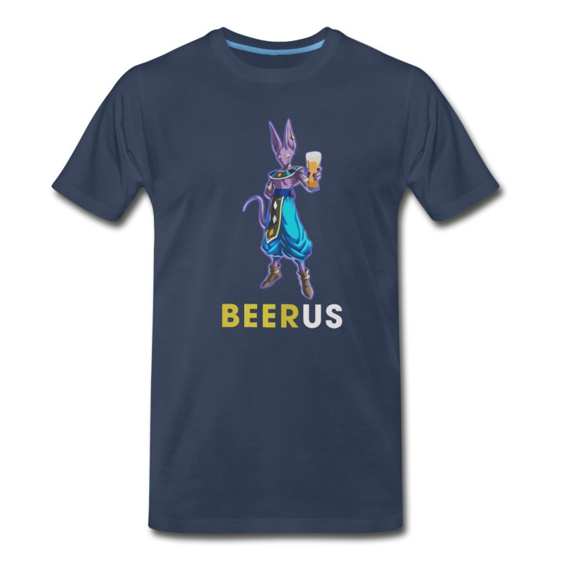 Men's Dragon Ball Beerus With Beer T-Shirt