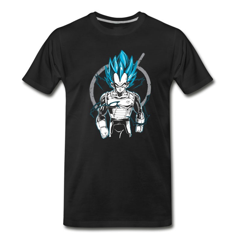 Men's Dragon Ball Super Saiyan Vegeta God T Shirt T-Shirt