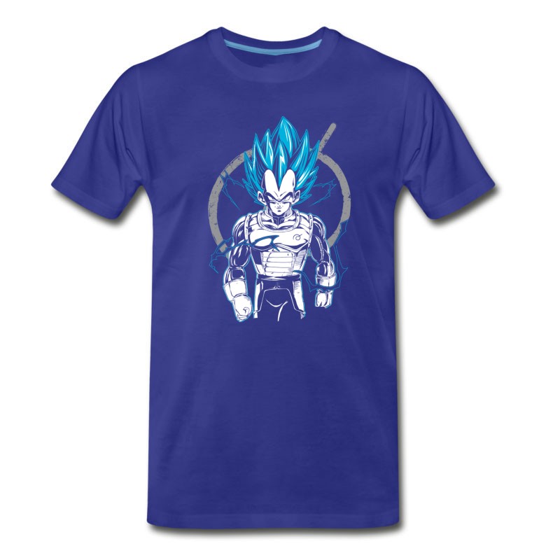 Men's Dragon Ball Super Saiyan Vegeta God T Shirt T-Shirt