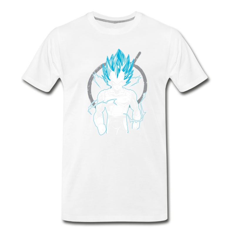 Men's Dragon Ball Super Saiyan Vegeta God T Shirt T-Shirt