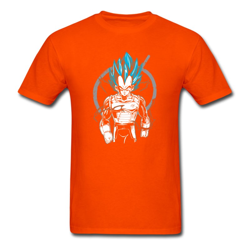 Men's Dragon Ball Super Saiyan Vegeta God T Shirt T-Shirt