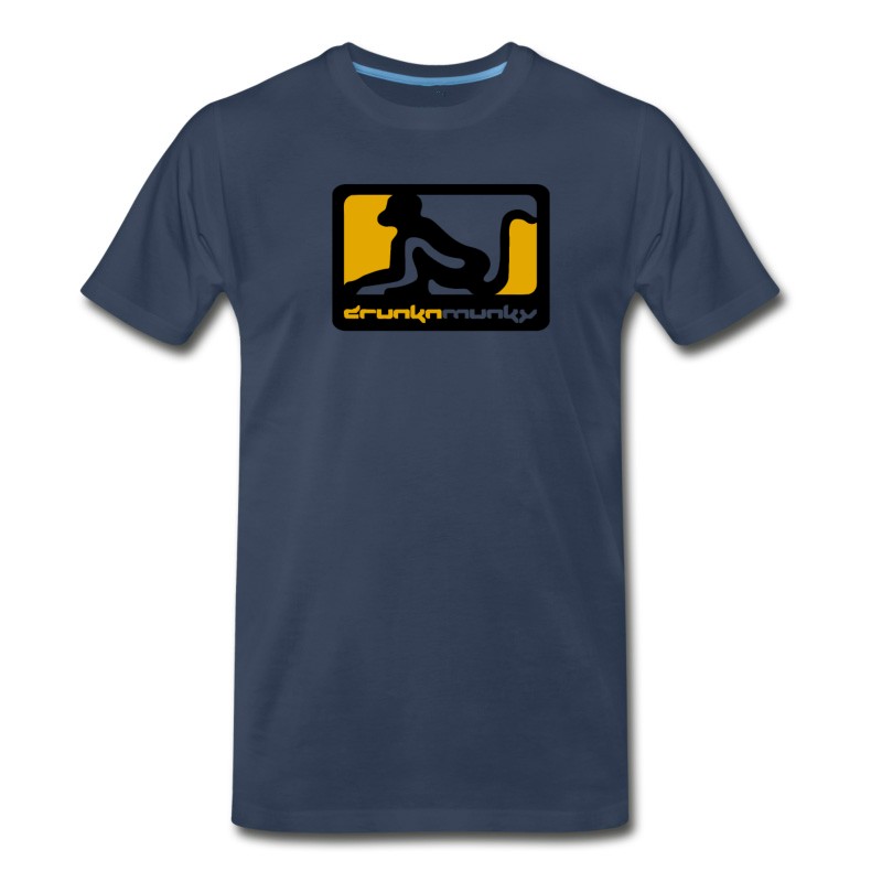 Meerdere sturen Vriendelijkheid Men's Drunknmunky Logo T-Shirt - Pro Tee