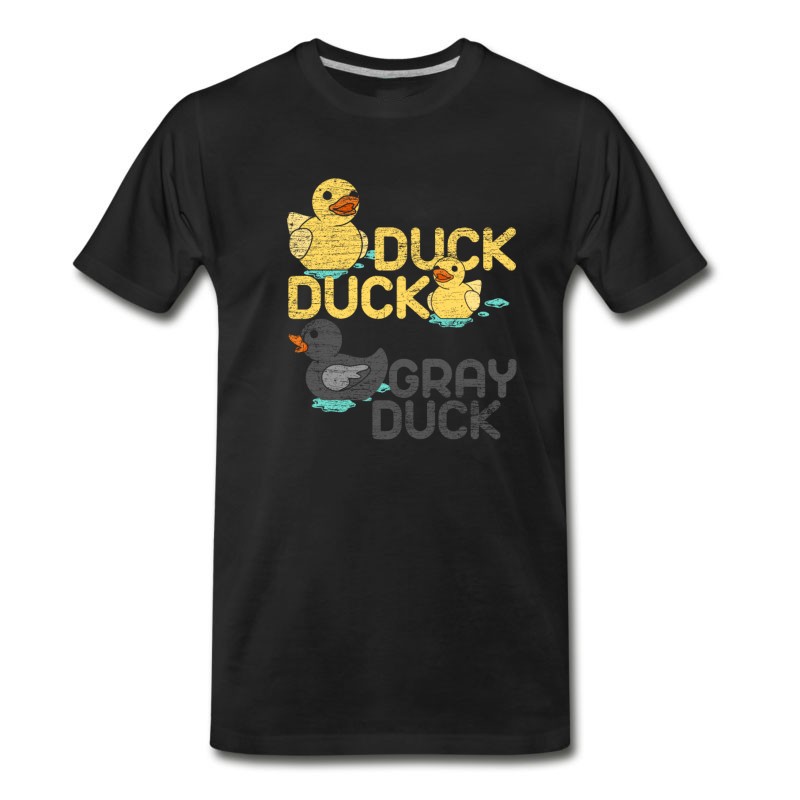 Men's Duck Duck Gray Duck T-Shirt