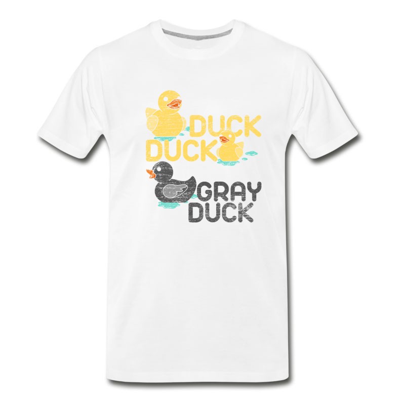 Men's Duck Duck Gray Duck T-Shirt