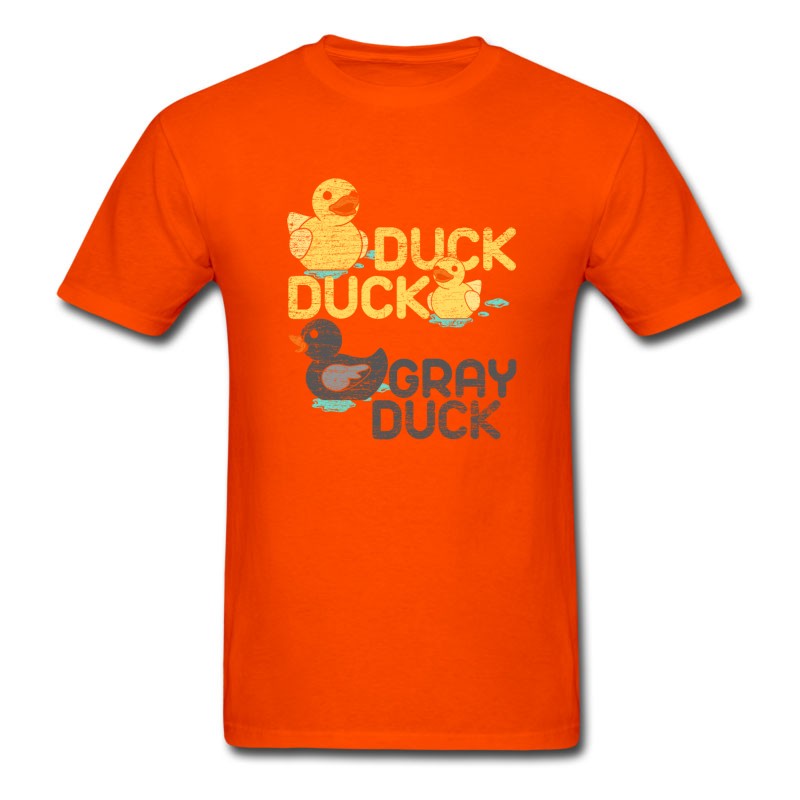 Men's Duck Duck Gray Duck T-Shirt