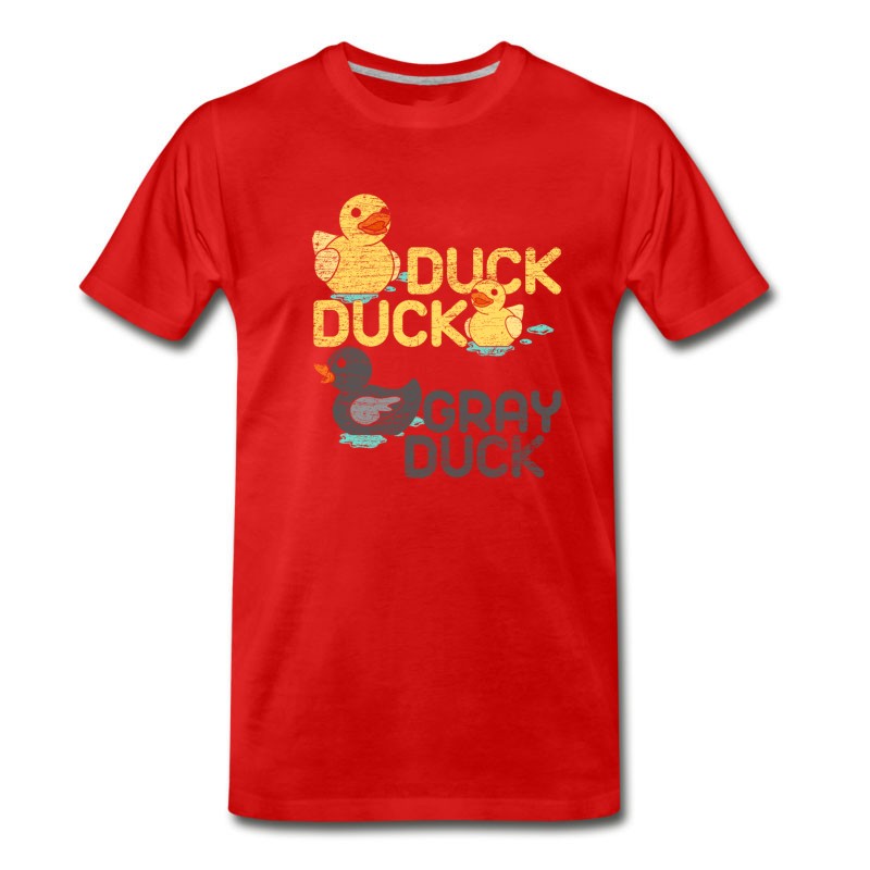 Men's Duck Duck Gray Duck T-Shirt