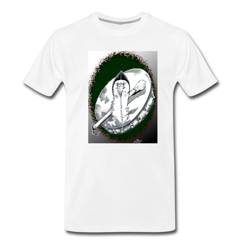 Men's Eagle Feather And Drum T-Shirt