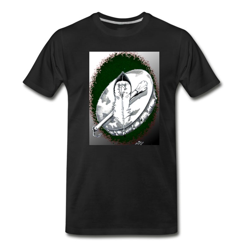 Men's Eagle Feather And Drum T-Shirt