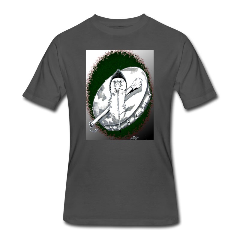 Men's Eagle Feather And Drum T-Shirt