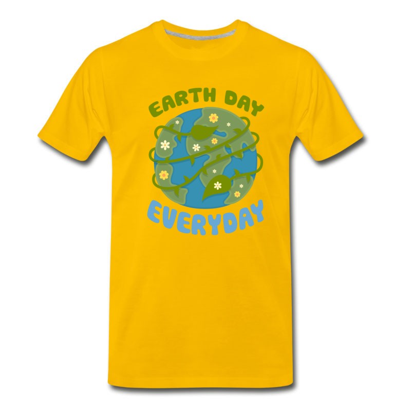 Men's Earth Day Every Day T-Shirt