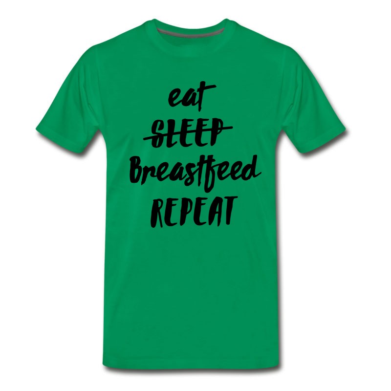 Men's Eat - Sleep - (Breastfeed) - Repeat T-Shirt