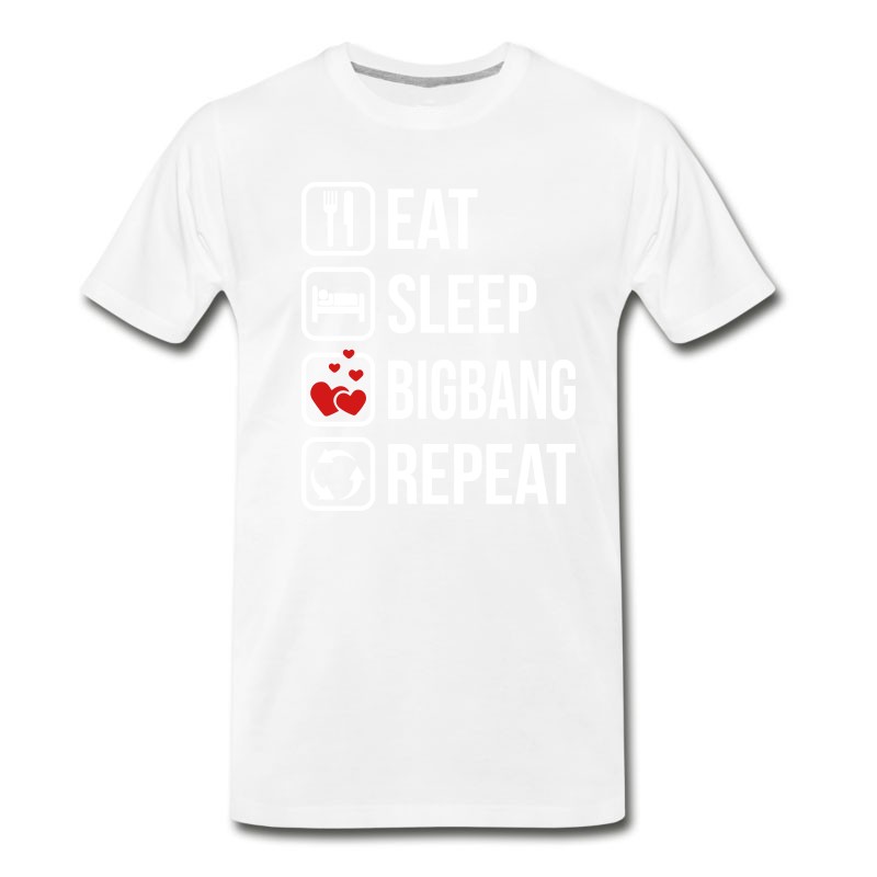 Men's Eat Sleep Bigbang Repeat T-Shirt