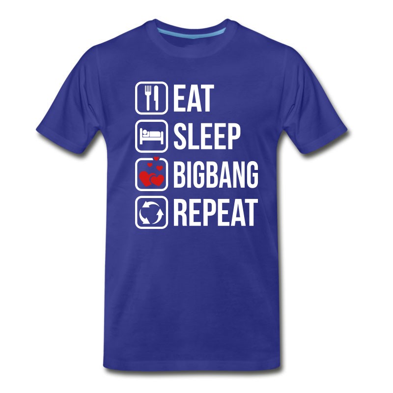 Men's Eat Sleep Bigbang Repeat T-Shirt