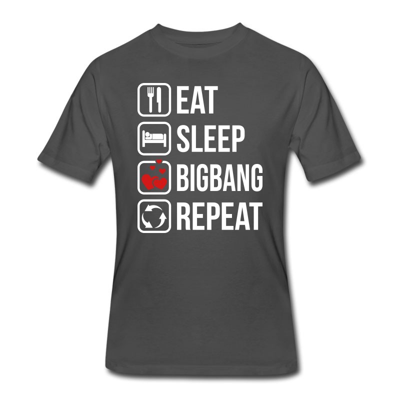 Men's Eat Sleep Bigbang Repeat T-Shirt