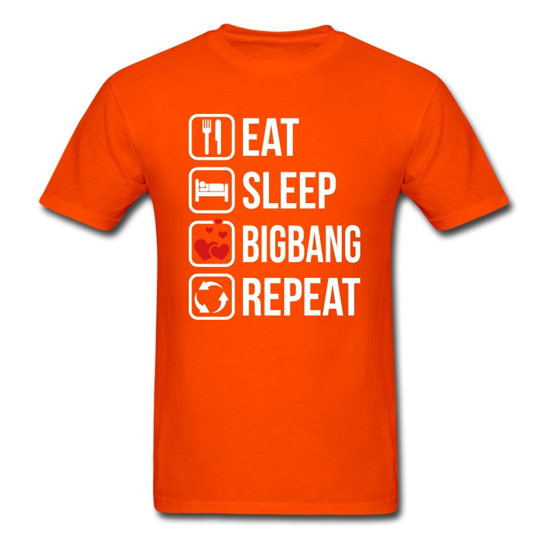 Men's Eat Sleep Bigbang Repeat T-Shirt