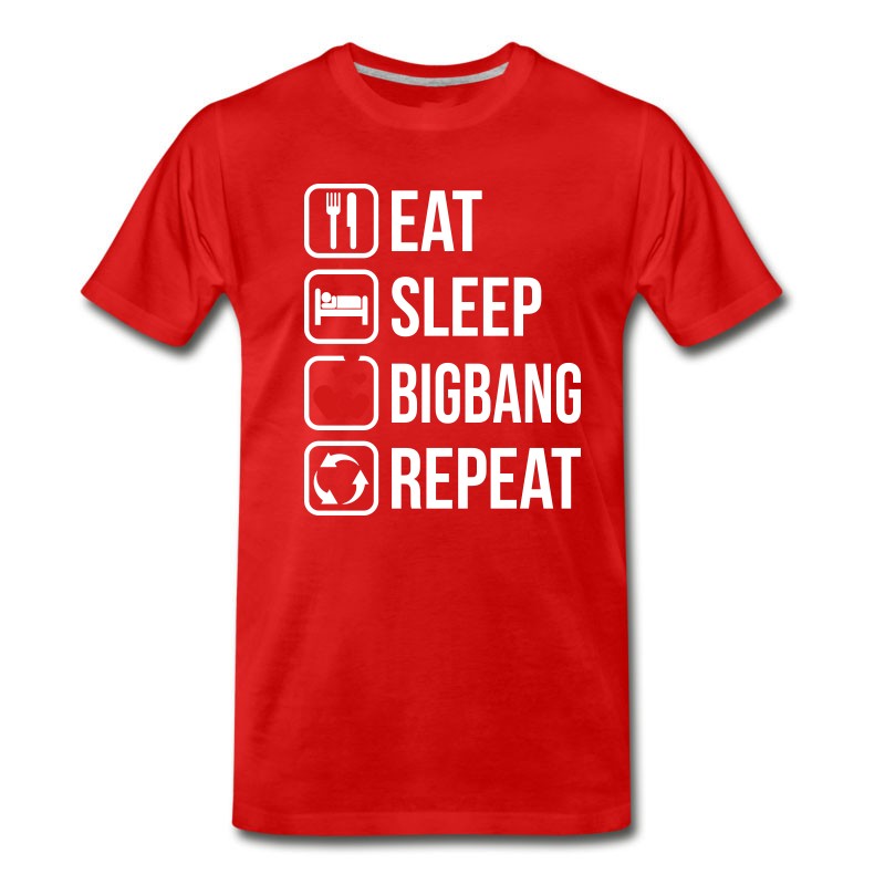 Men's Eat Sleep Bigbang Repeat T-Shirt