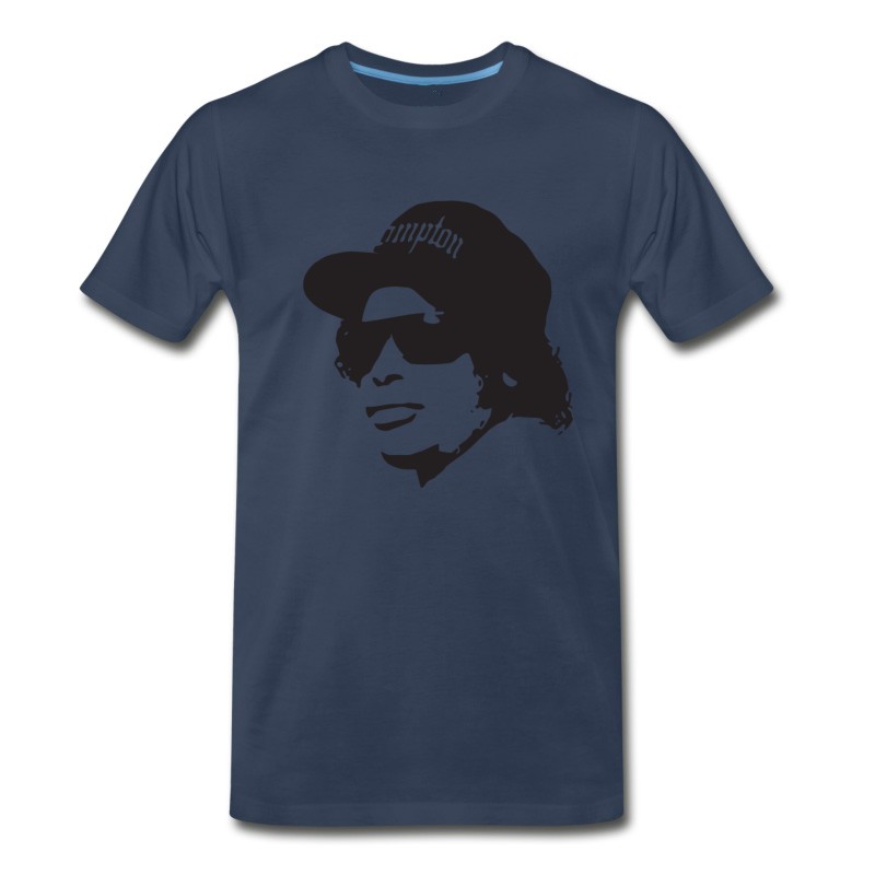 Men's Eazy E Inspired Hip Hop Rap T N Wa Biggie Tu Pac T-Shirt