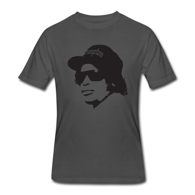 Men's Eazy E Inspired Hip Hop Rap T N Wa Biggie Tu Pac T-Shirt