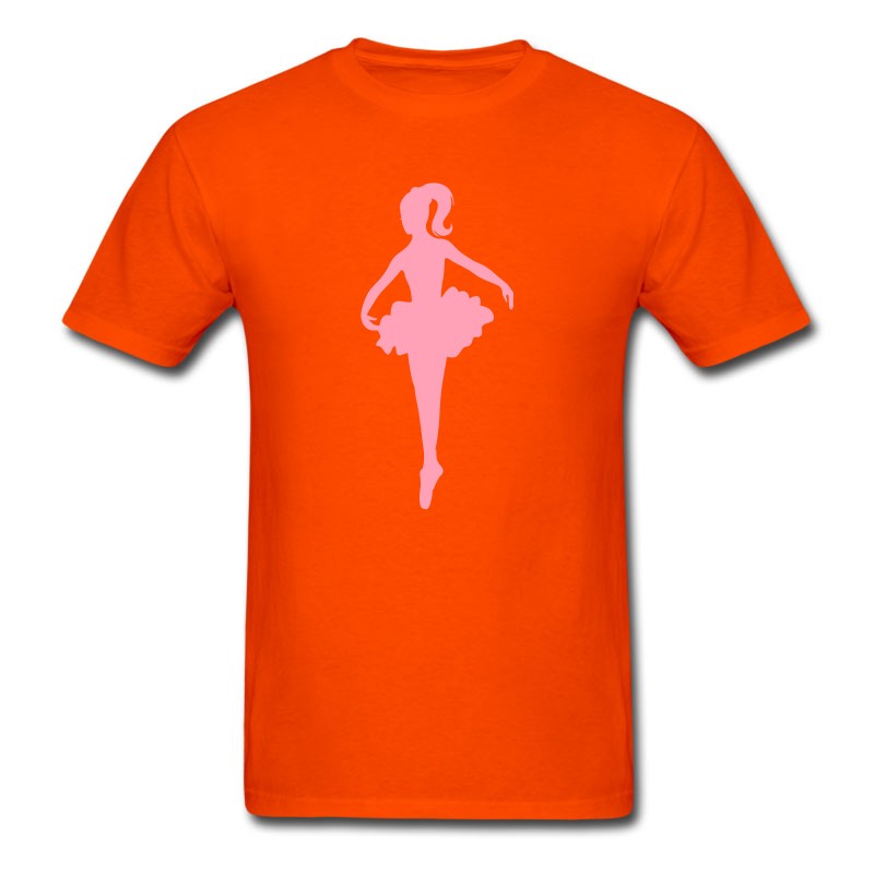 Men's Editable Color Ballerina T-Shirt