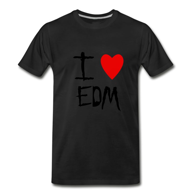 Men's EDM I Love T-Shirt