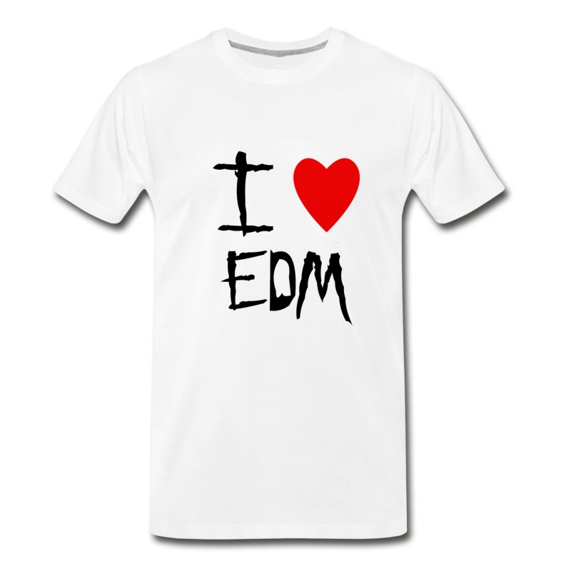 Men's EDM I Love T-Shirt