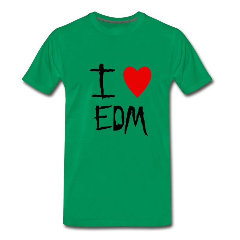 Men's EDM I Love T-Shirt