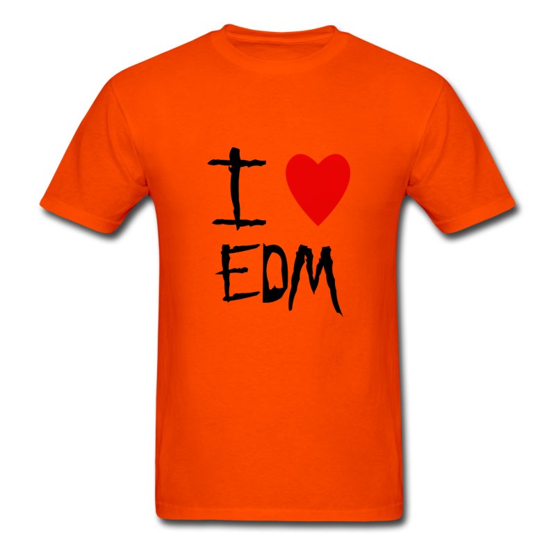 Men's EDM I Love T-Shirt