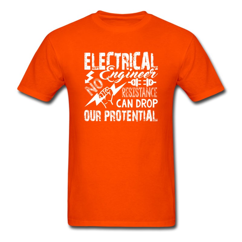 Men's Electrical Engineer Shirts T-Shirt