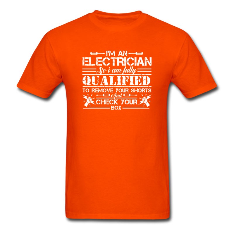 Men's Electrician Tee Shirt T-Shirt