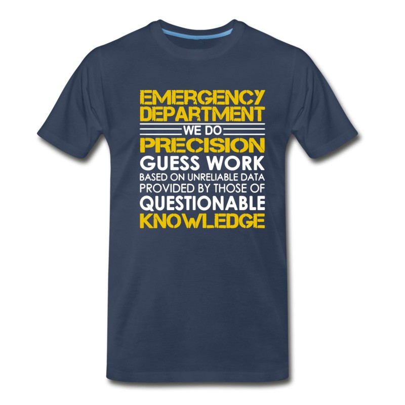 Men's Emergency Department Shirts T-Shirt