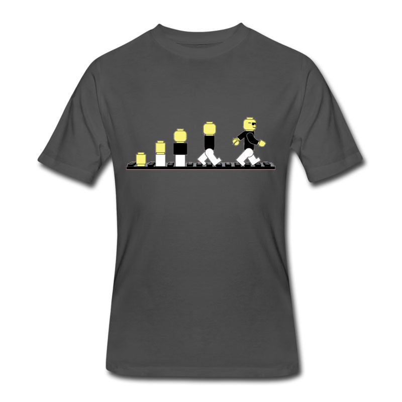 Men's Evolution Of Lego Man T-Shirt