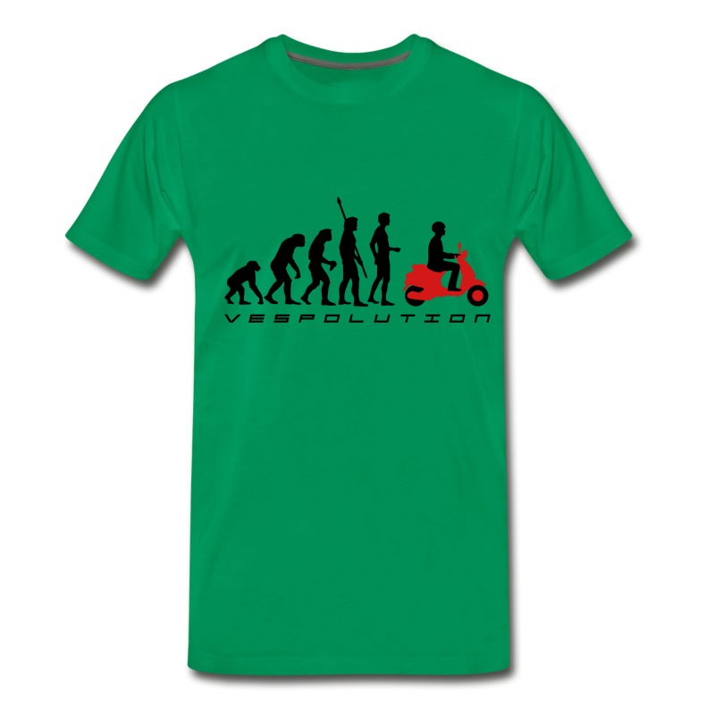 Men's Evolution_vespa_b_2c T-Shirt