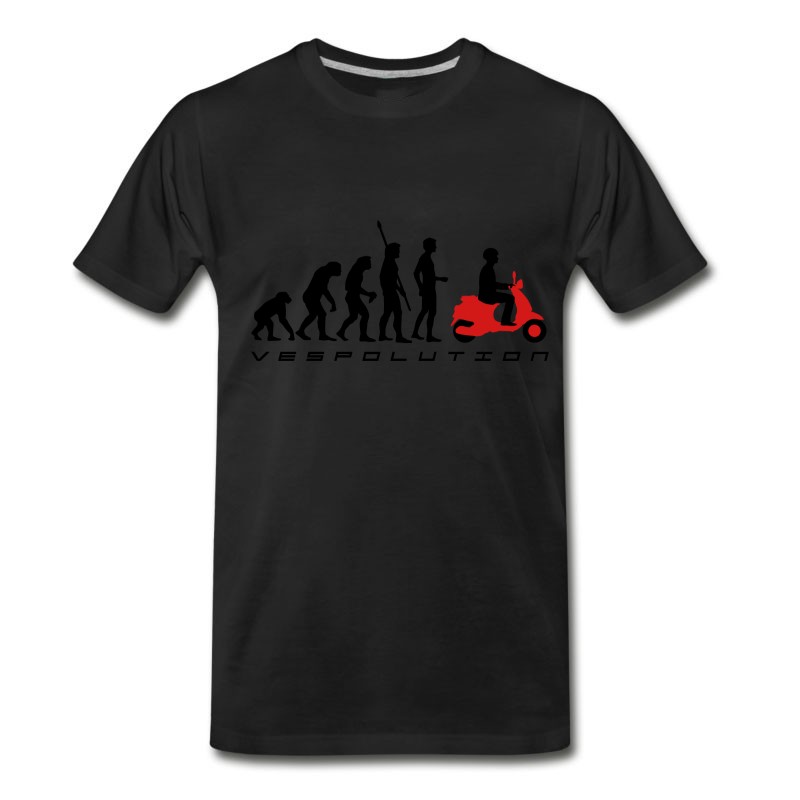 Men's Evolution_vespa_b_2c T-Shirt