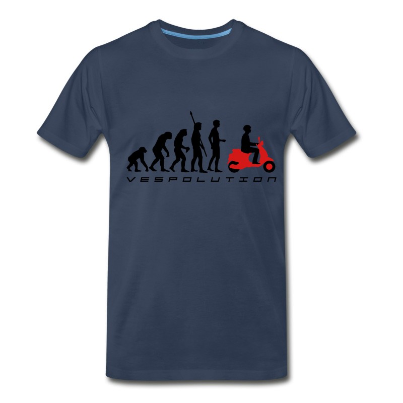 Men's Evolution_vespa_b_2c T-Shirt