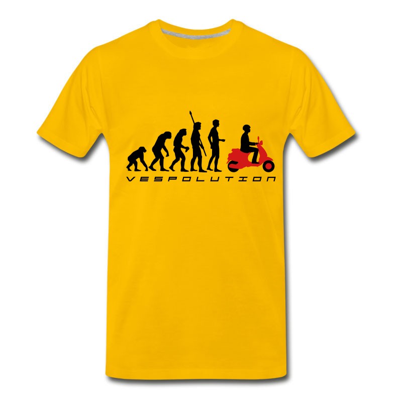 Men's Evolution_vespa_b_2c T-Shirt